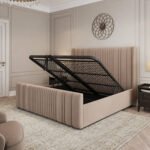 Metal Cage Ottoman (Comes with lid for floor)