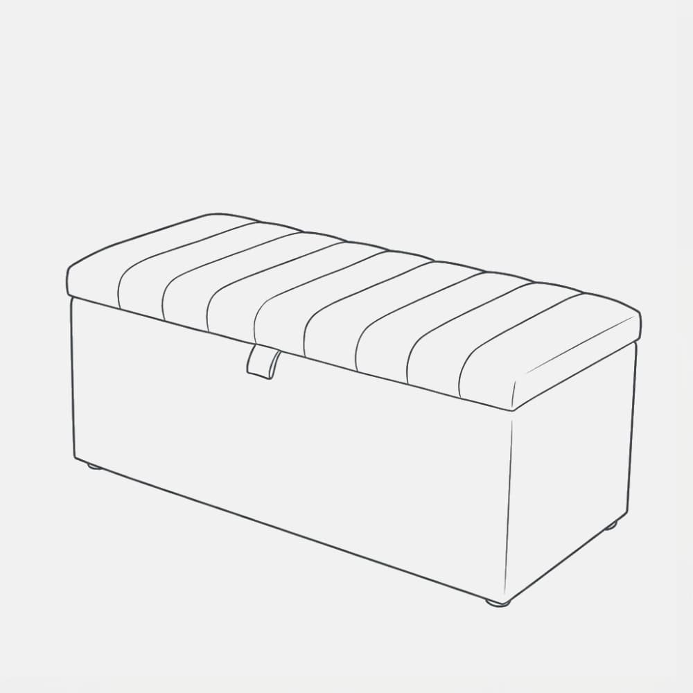 I need a Full Width Ottoman Box