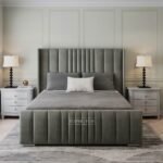 Manhattan Bed Frame with Lines - Image 4