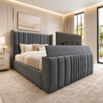 Aura wing smart tv bed