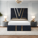 Belgravia Bed With Gold Trim - Image 2
