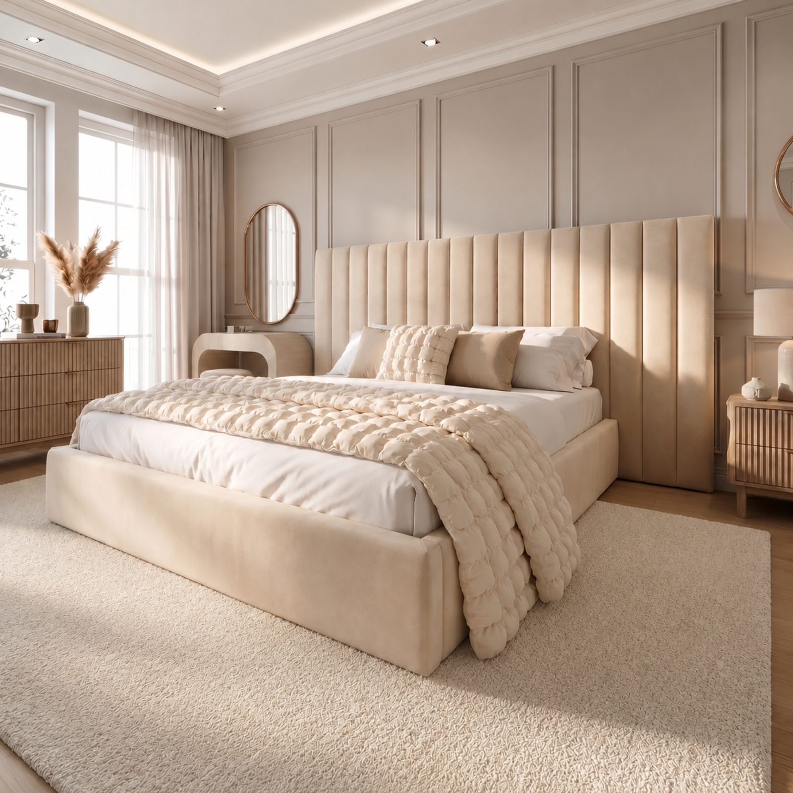 Extended Headboard Bed UK Extended Headboard Bed - Image 1