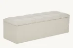 The Kingston Upholstered Ottoman Storage Box