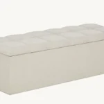 The Kingston Upholstered Ottoman Storage Box