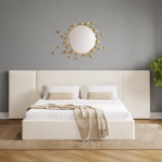 Toledo Extended Headboard Bed UK - Image 2
