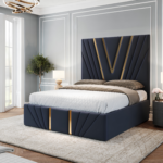 Belgravia Bed With Gold Trim