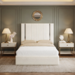Monaco FrankFurt bed with Silver Strips - Image 2