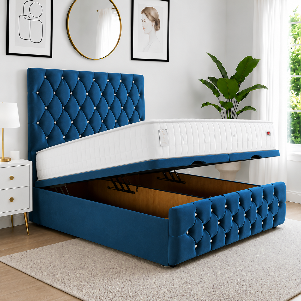 Modern-Windsor-Storage-Bed.png Windsor Ottoman Divan Bed - Image 1