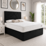 Upholstered Panel Ottoman Divan Bed - Image 2