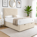 Luxury Sunburst Ottoman Storage Divan Bed - Image 2
