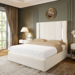 Monaco FrankFurt bed with Silver Strips