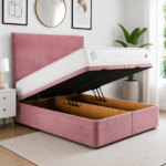 Modern Upholstered Panel Ottoman Divan Bed - Image 3