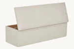 Sutton Upholstered Ottoman Storage Box - Image 2